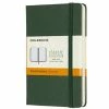 Moleskine - Classic H/Cover Ruled Notebook Pocket M/Green