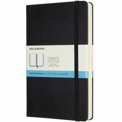 Moleskine - Classic H/Cover Dotted Notebook Expanded Blk Lge