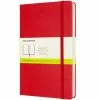 Moleskine - Classic H/Cover Plain Notebook Expanded Lge Red 2 Moleskine - Classic H/Cover Plain Notebook Expanded Lge Red -Filofax Shop 594321 Large