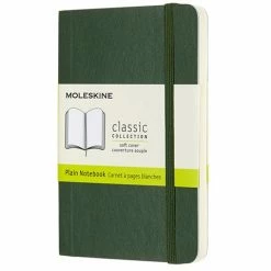 Moleskine - Classic S/Cover Plain Notebook Pocket M/Green