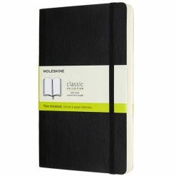 Moleskine - Classic S/Cover Plain Notebook Expanded Lge Blk