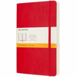 Moleskine - Classic S/Cover Ruled Notebook Expanded Lge Red