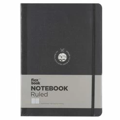 Flexbook - Global Ruled Notebook Large Black