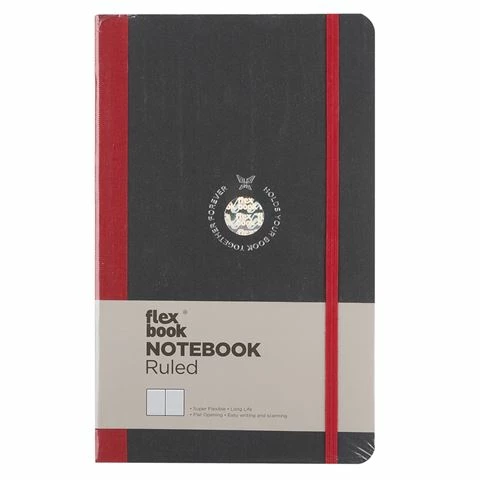 Flexbook - Global Ruled Notebook Medium Red 3 Flexbook - Global Ruled Notebook Medium Red