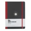 Flexbook - Global Blank Sketchbook Medium Red 2 Flexbook - Global Blank Sketchbook Medium Red -Filofax Shop 687949 Large