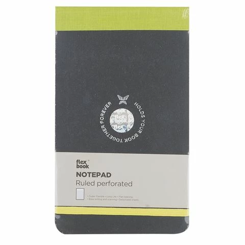 Flexbook - Perforated Ruled Notepad Small Light Green 3 Flexbook - Perforated Ruled Notepad Small Light Green