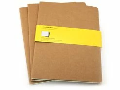 Moleskine - Extra Large Kraft Squared Journal Set